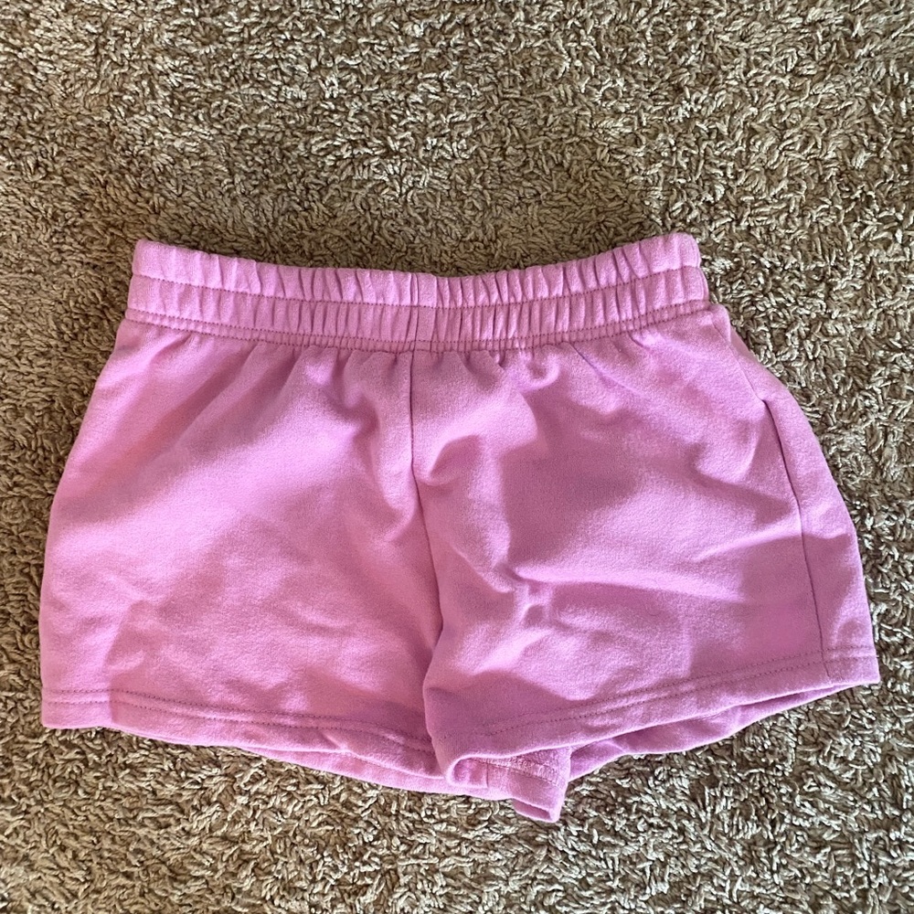 Pink shein shorts